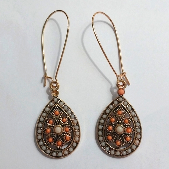 Set of 3 Ethnic Earrings. - Picture 2 of 6